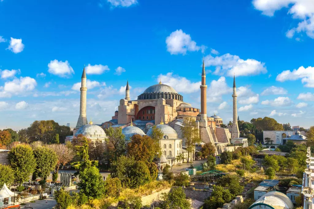 historical places of istanbul haghia sofia