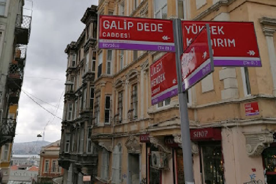 galip dede caddesi