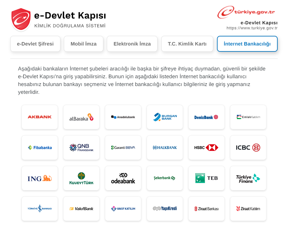 e-devlet internet bankacılığı, e devlet internet bankacılığı nasıl yapılır?